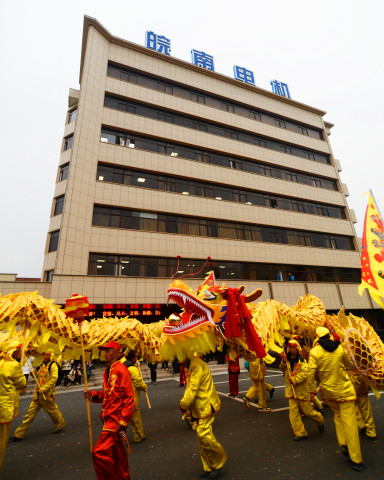腾龙闹新春南华更辉煌